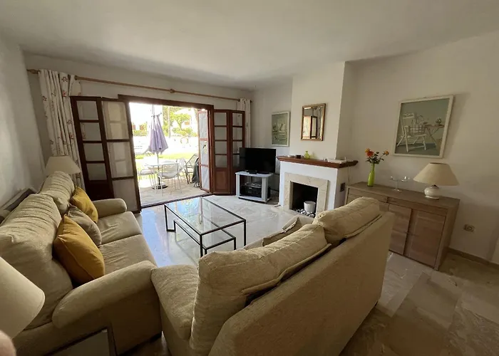 - Playa - 2 Con Jardin Y Acceso Directo A La Piscina Is15 فيلة