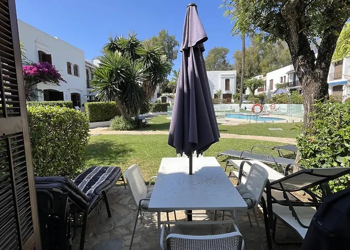 - Playa - 2 Con Jardin Y Acceso Directo A La Piscina Is15 إِستيبونا